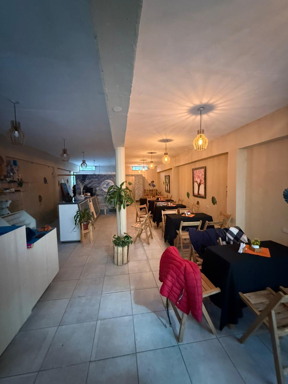 Salón preparado